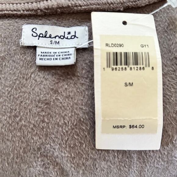 Splendid Plush Robe - Size S/M - NEW with Tags - Picture 4 of 5